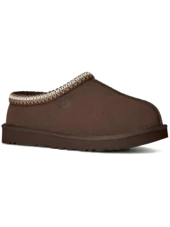 Leder-Hausschuhe "Tasman II" in Braun