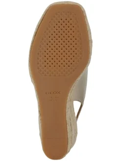 Leder-Keilsandaletten 