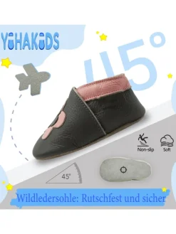 Leder-Krabbelschuhe 