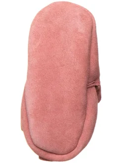 Leder-Krabbelschuhe in Rot