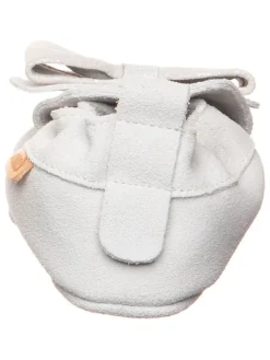 Leder-Krabbelschuhe in Weiß