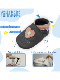 Leder-Krabbelschuhe 