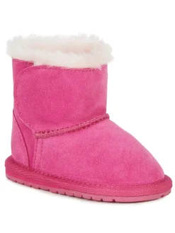 Leder-Krabbelschuhe "Toddler" in Pink