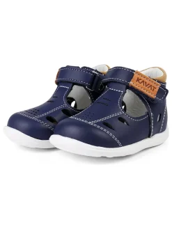 Leder-Lauflernschuhe "Backe XC" in Blau