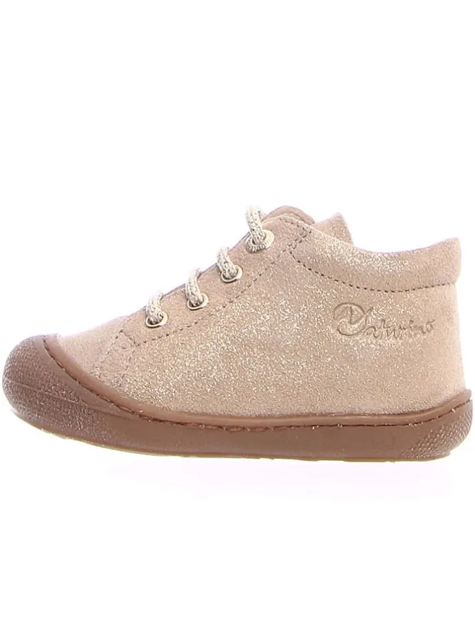 Leder-Lauflernschuhe "Cocoon" in Beige