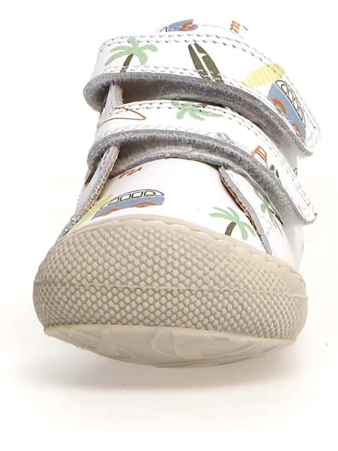 Leder-Lauflernschuhe "Cocoon" in Weiß