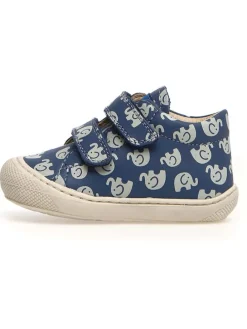 Leder-Lauflernschuhe "Cocoon" in Dunkelblau