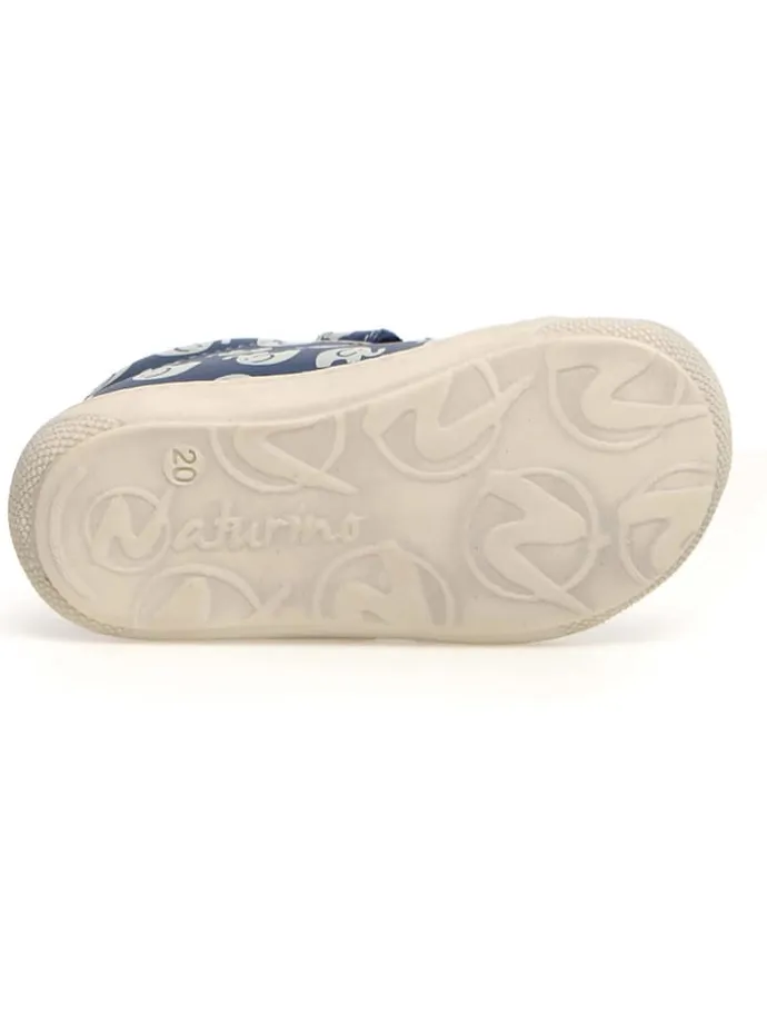 Leder-Lauflernschuhe "Cocoon" in Dunkelblau