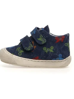 Leder-Lauflernschuhe "Cocoon" in Dunkelblau