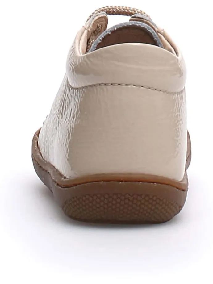 Leder-Lauflernschuhe "Cocoon" in Creme