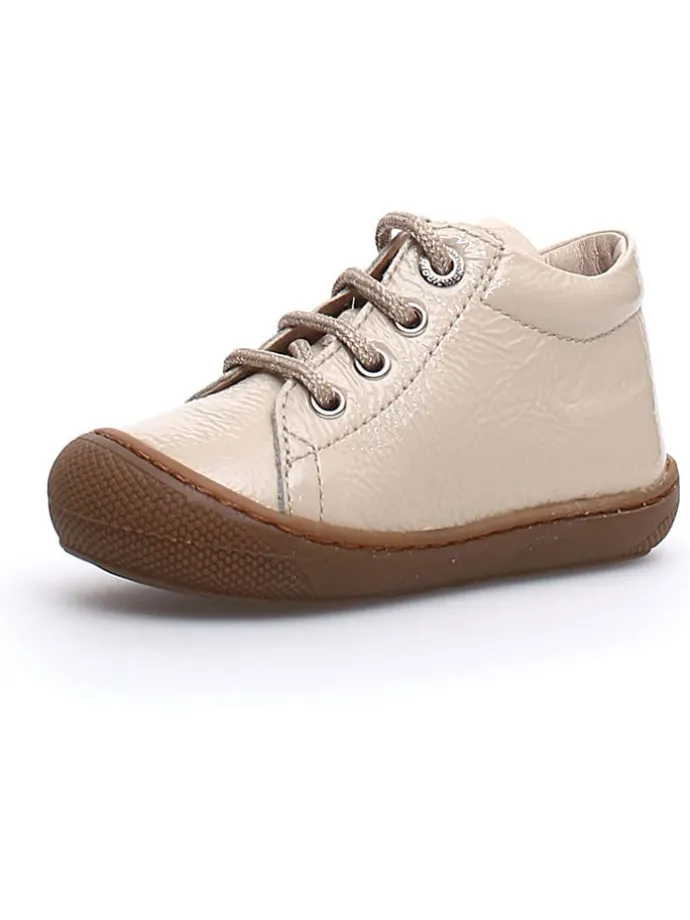 Leder-Lauflernschuhe "Cocoon" in Creme
