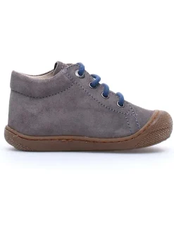 Leder-Lauflernschuhe "Cocoon" in Grau