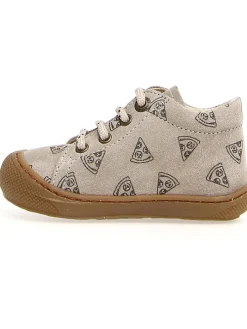 Leder-Lauflernschuhe "Cocoon" in Taupe