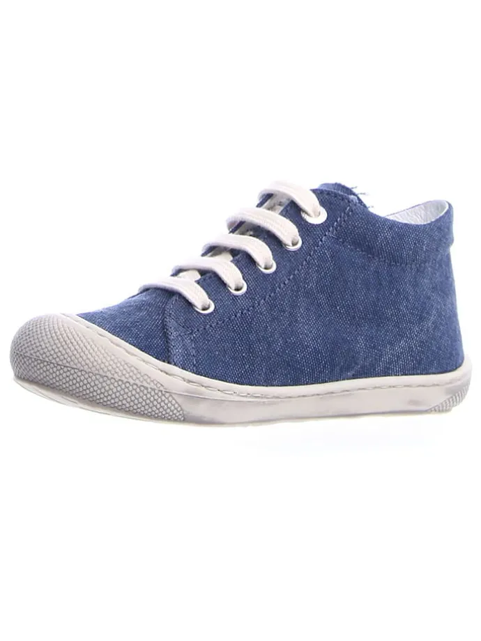 Leder-Lauflernschuhe "Cocoon" in Blau