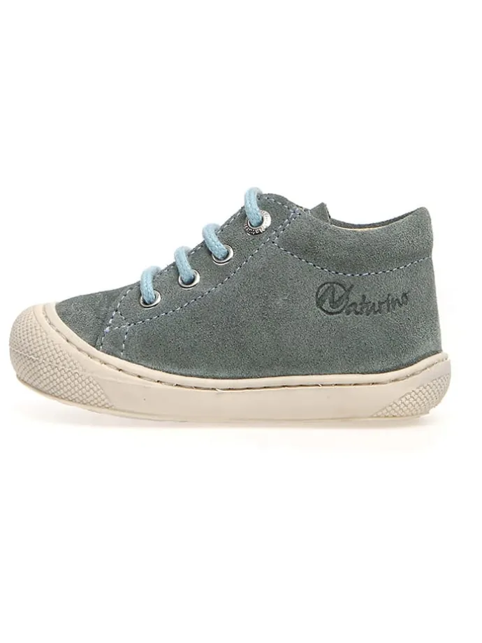 Leder-Lauflernschuhe "Cocoon" in Salbei