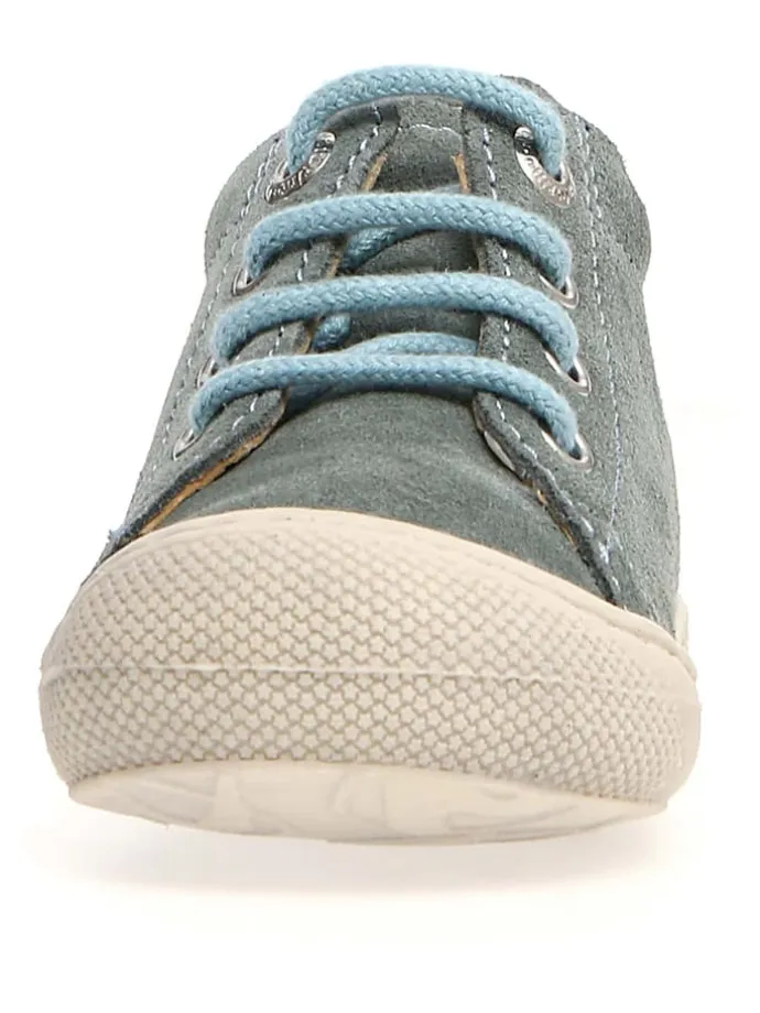 Leder-Lauflernschuhe "Cocoon" in Salbei