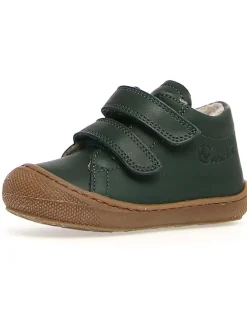 Leder-Lauflernschuhe "Cocoon" in Grün