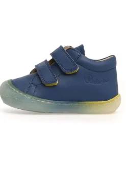 Leder-Lauflernschuhe "Cocoon" in Dunkelblau