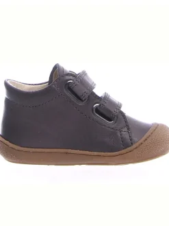 Leder-Lauflernschuhe "Cocoon" in Anthrazit