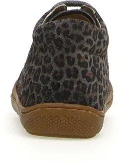 Leder-Lauflernschuhe "Cocoon" in Anthrazit