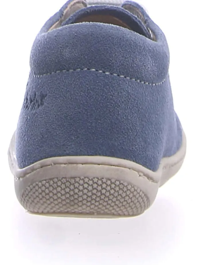 Leder-Lauflernschuhe "Cocoon" in Blau