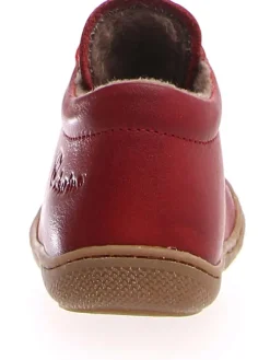 Leder-Lauflernschuhe "Cocoon" in Rot