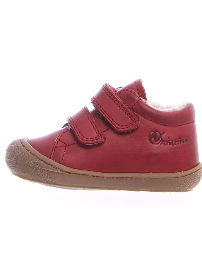 Leder-Lauflernschuhe "Cocoon" in Rot