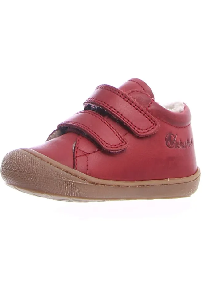 Leder-Lauflernschuhe "Cocoon" in Rot