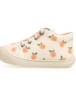 Leder-Lauflernschuhe "Cocoon" in Creme