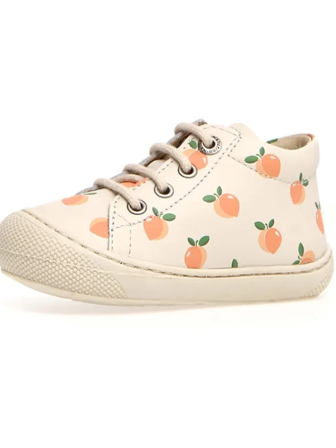 Leder-Lauflernschuhe "Cocoon" in Creme