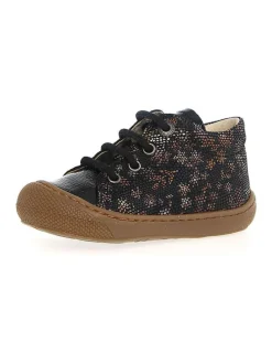 Leder-Lauflernschuhe "Cocoon" in Schwarz