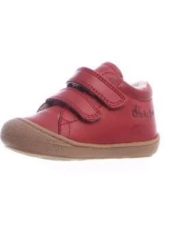 Leder-Lauflernschuhe "Cocoon" in Rot