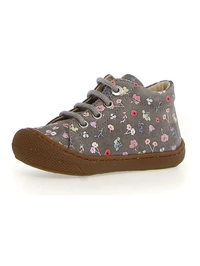 Leder-Lauflernschuhe "Cocoon" in Bunt/ Grau