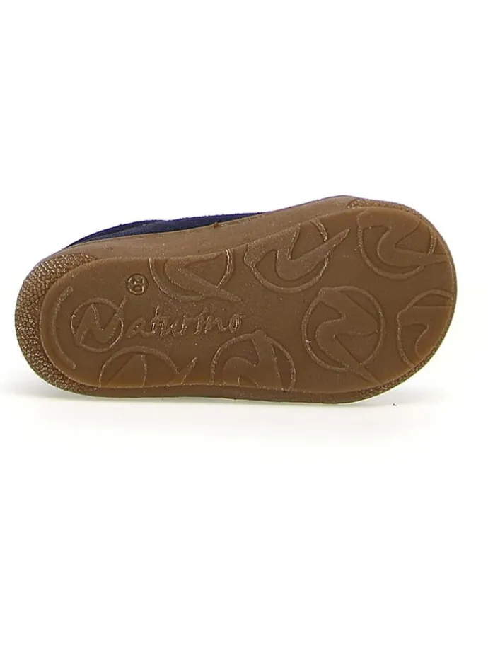 Leder-Lauflernschuhe "Cocoon" in Dunkelblau