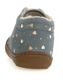 Leder-Lauflernschuhe "Cocoon" in Grau