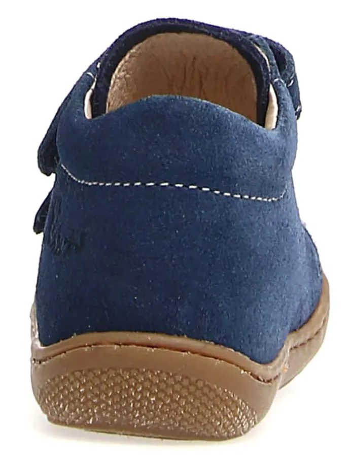 Leder-Lauflernschuhe "Cocoon" in Dunkelblau