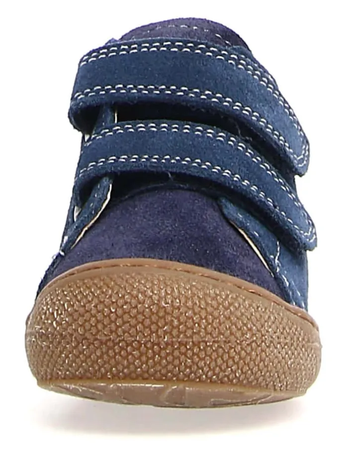 Leder-Lauflernschuhe "Cocoon" in Dunkelblau