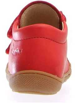 Leder-Lauflernschuhe "Cocoon" in Rot