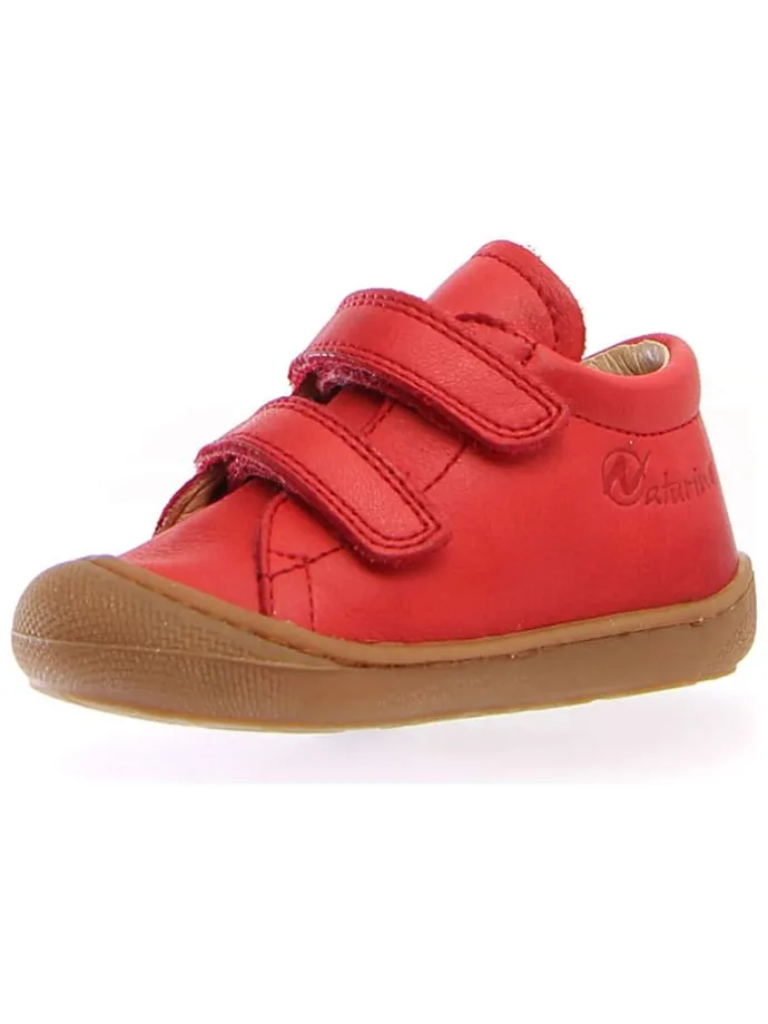 Leder-Lauflernschuhe "Cocoon" in Rot
