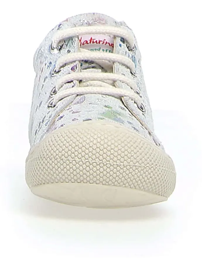 Leder-Lauflernschuhe "Cocoon" in Weiß/ Bunt