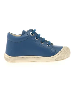 Leder-Lauflernschuhe "Cocoon" in Blau