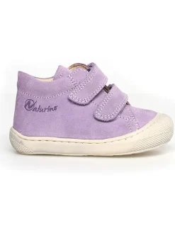 Leder-Lauflernschuhe "Cocoon" in Lila