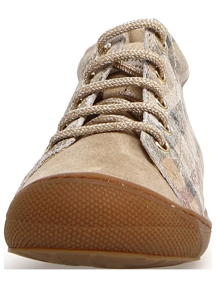 Leder-Lauflernschuhe "Cocoon" in Beige