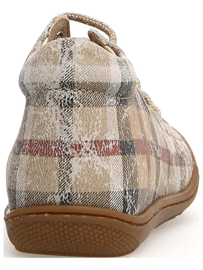 Leder-Lauflernschuhe "Cocoon" in Beige