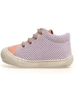 Leder-Lauflernschuhe "Cocoon" in Lila