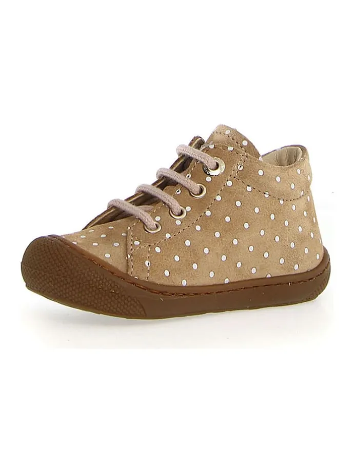 Leder-Lauflernschuhe "Cocoon" in Beige