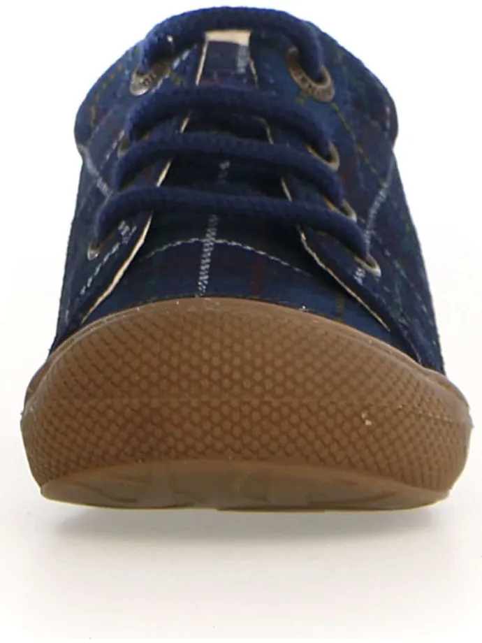 Leder-Lauflernschuhe "Cocoon" in Dunkelblau