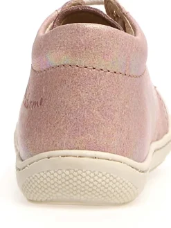 Leder-Lauflernschuhe "Cocoon" in Rosa