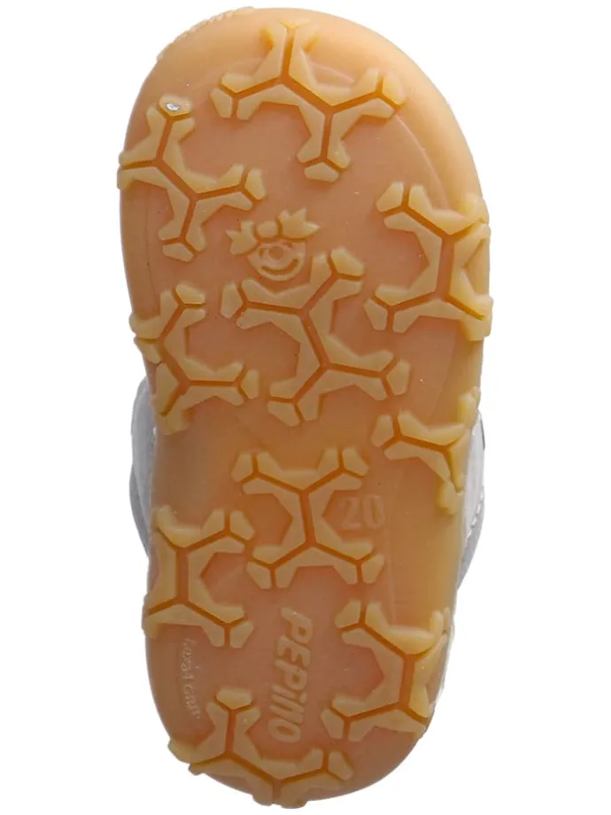 Leder-Lauflernschuhe "Colin" in Grau