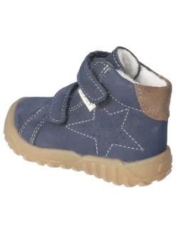 Leder-Lauflernschuhe "Donny" in Dunkelblau